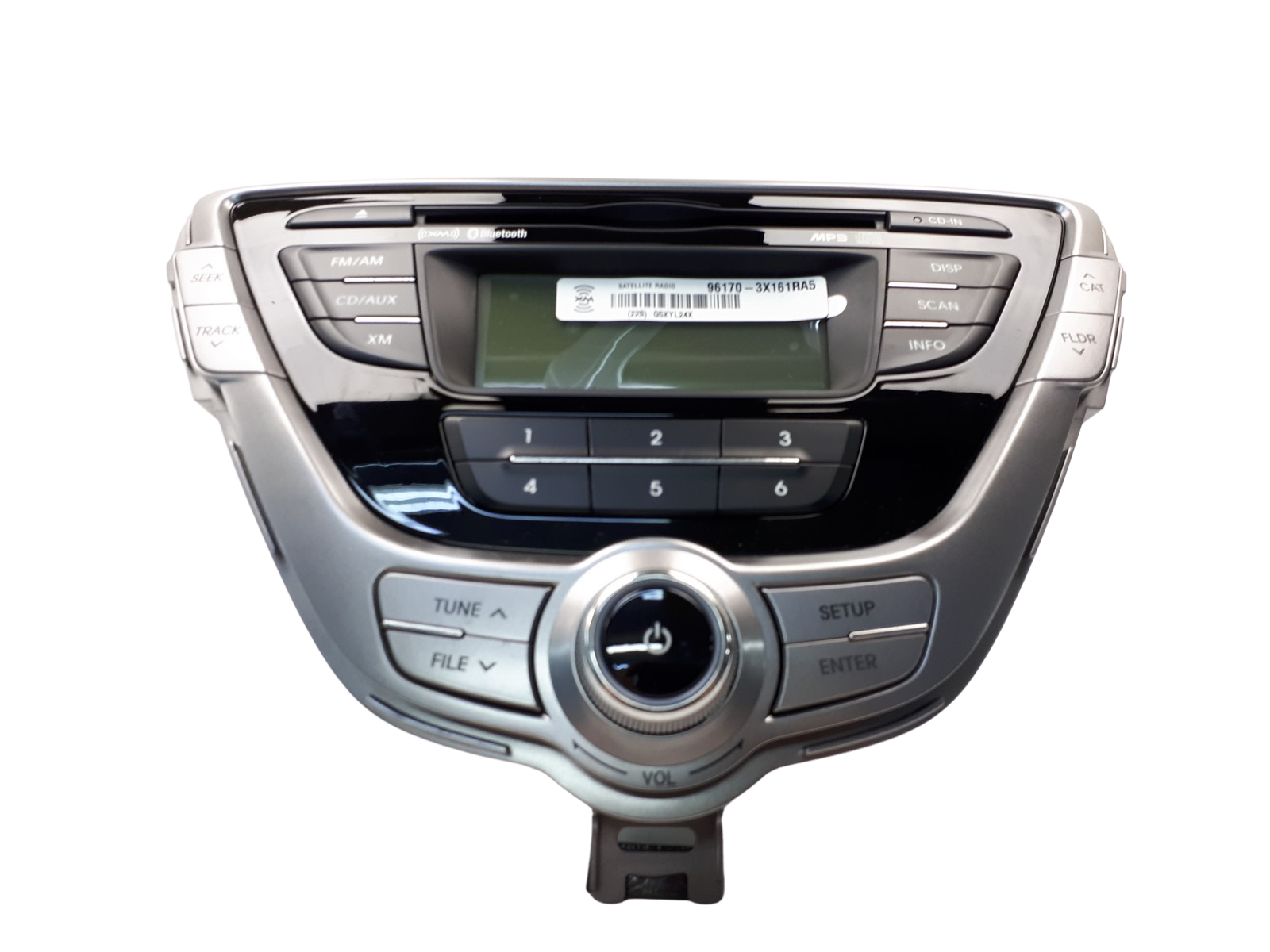 Cd-Radio Mit Mp3 BT Hyundai Elantra XM 96170-3X161RA5 1192 main product photo