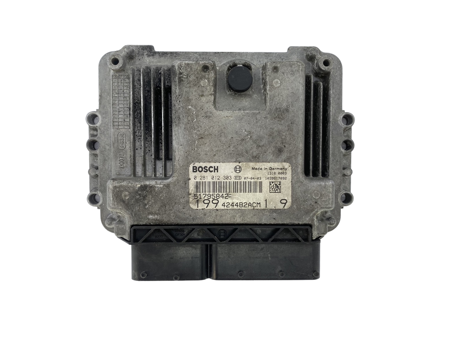 Steuergerät 51795842 0281012303 4244B2ACM Fiat Bosch 53192 main product photo