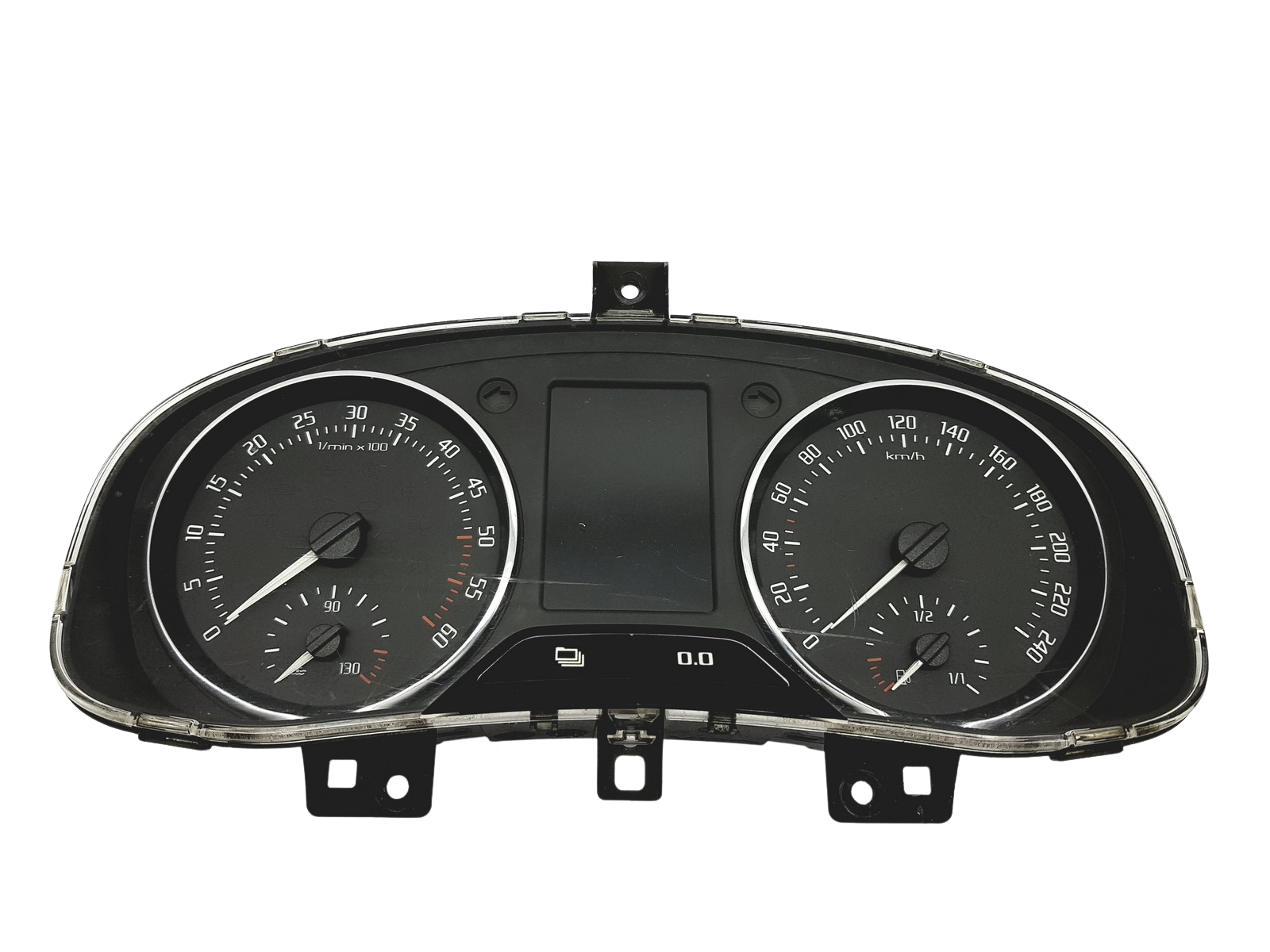 Tacho Kombiinstrument Skoda Fabia 5J0920840D A2C53356354 VDO 52206 main product photo