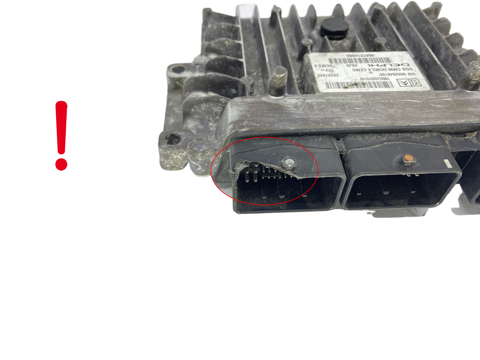 Steuergerät 9667214980 9663548180 28257860 PSA Delphi main product photo