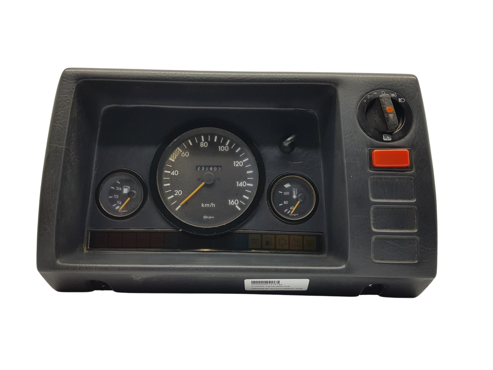 Tacho Kombiinstrument Mercedes 100 6316800687 2455 main product photo