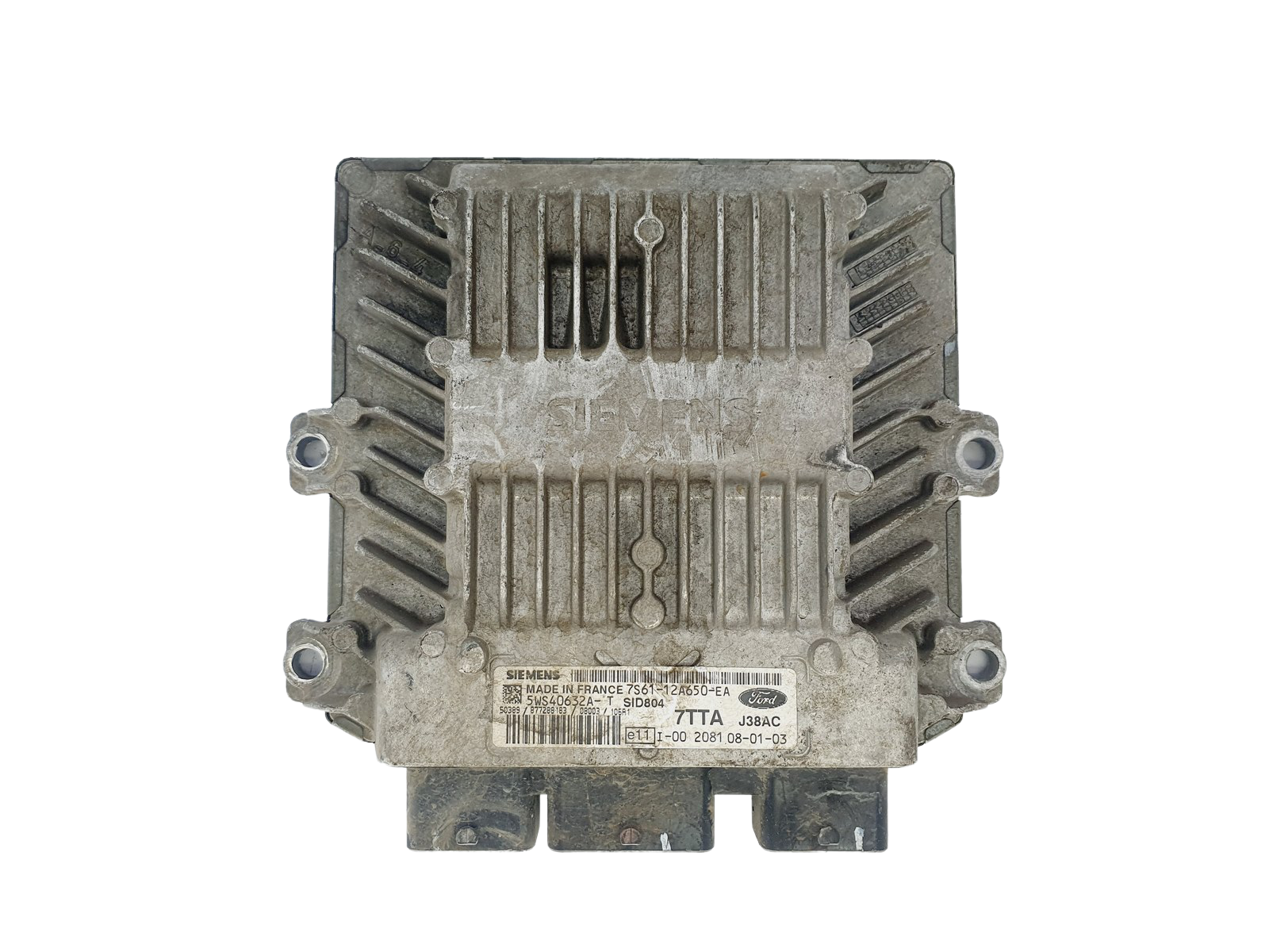 Steuergerät 7S61-12A650-EA 5WS40632A-T SID 804 Ford Siemens 35673 main product photo