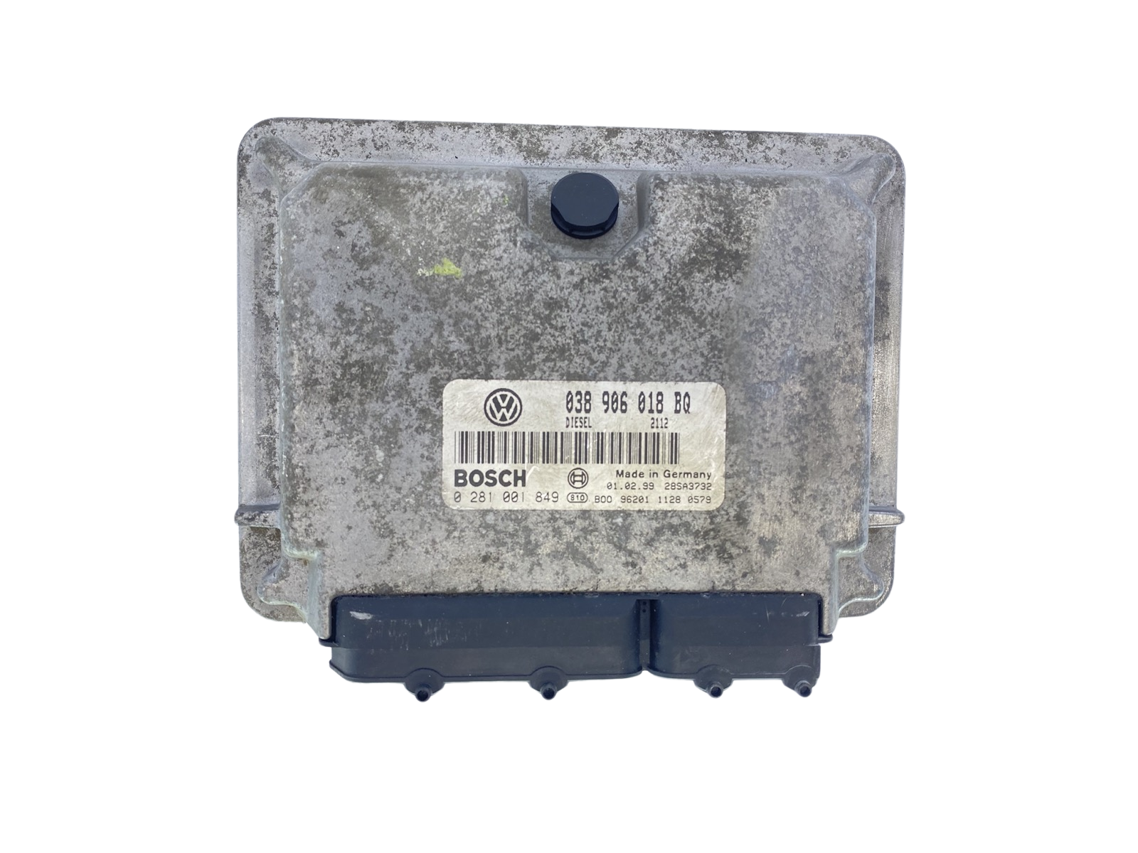 Steuergerät 038906018BQ 0281001849 VW Bosch 63657 main product photo
