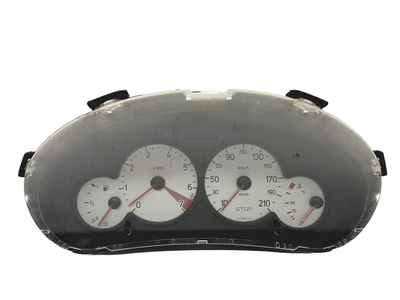 Tacho Kombiinstrument Peugeot 206 9656696380 000500610 40105 main product photo