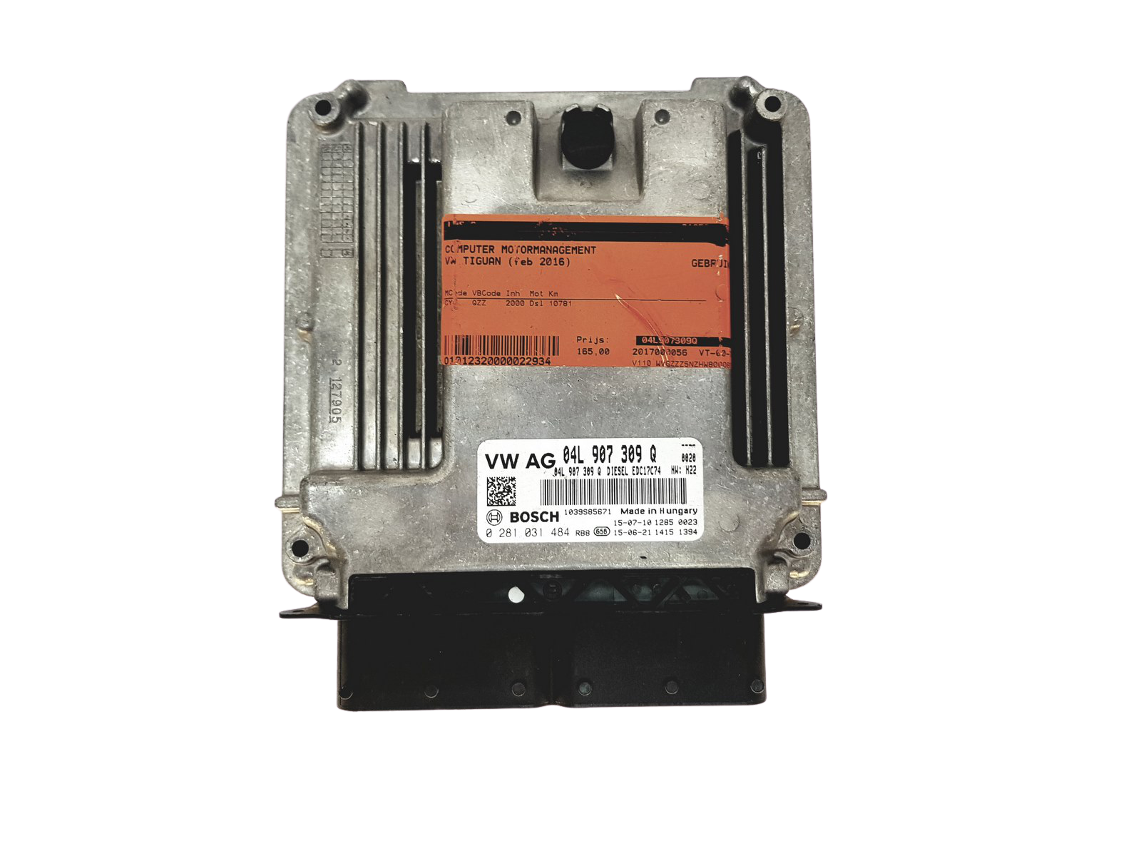 Steuergerät 04L907309Q 0281031484 VW Bosch main product photo