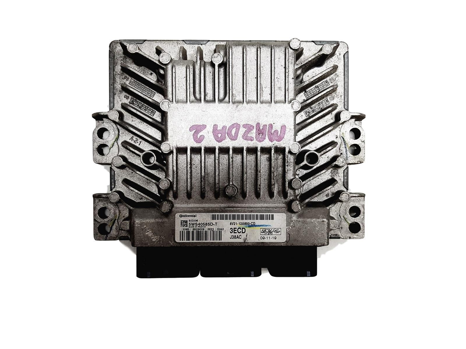 Steuergerät 5WS40585D-T SID206 8V21-12A650-CD Mazda Continental 11720 main product photo