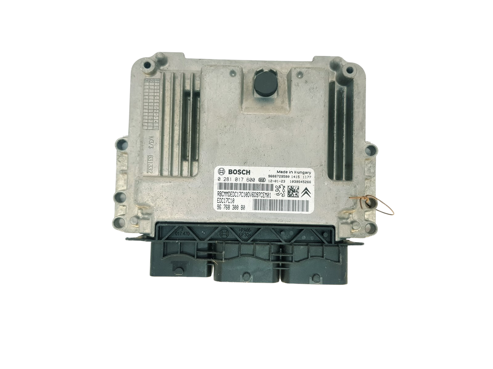 Steuergerät 9676830080 0281017600 9666729580 PSA Bosch 32360 main product photo
