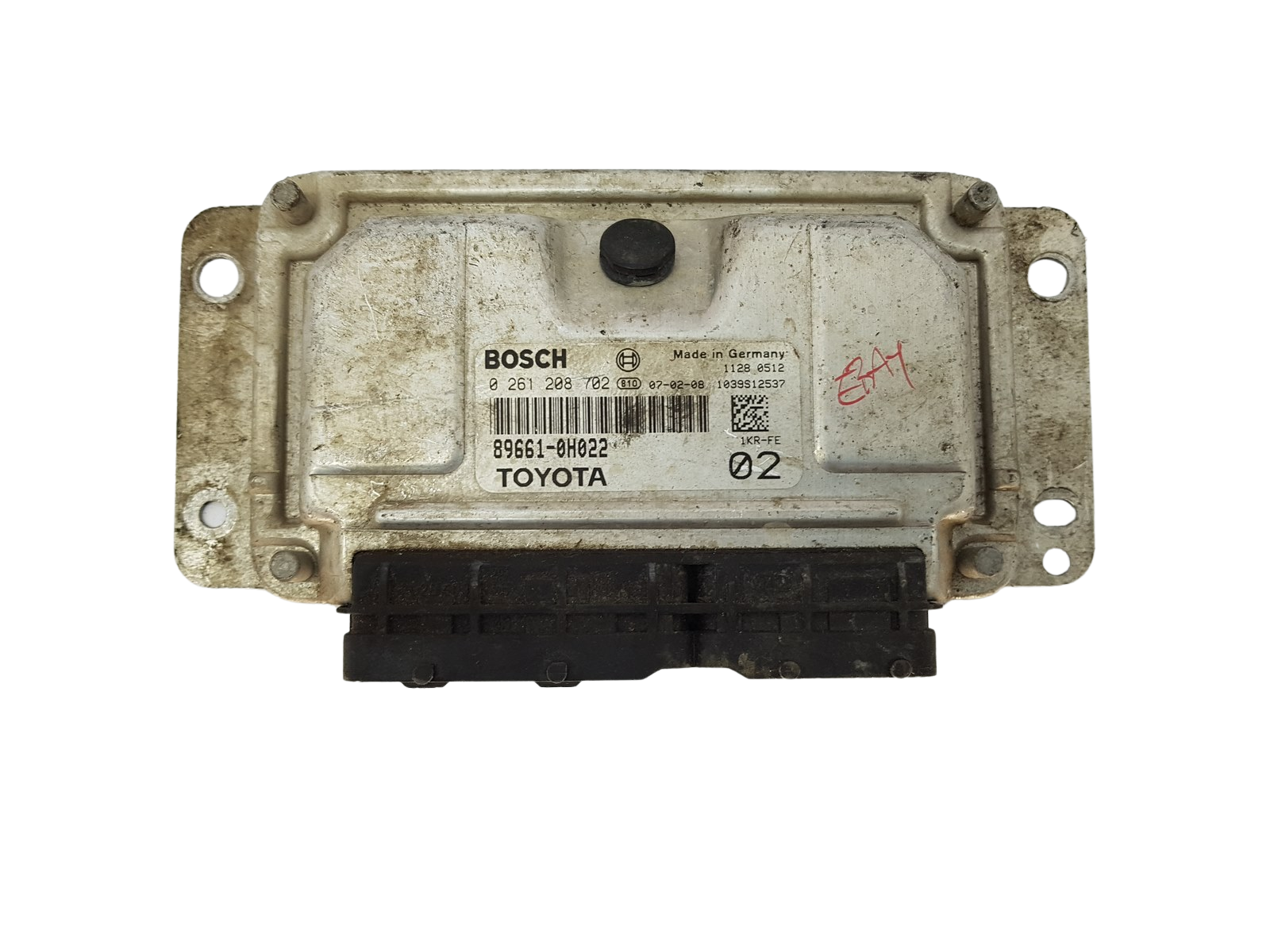 Steuergerät PSA Toyota 89661-0H022 0261208702 Bosch 16164 main product photo