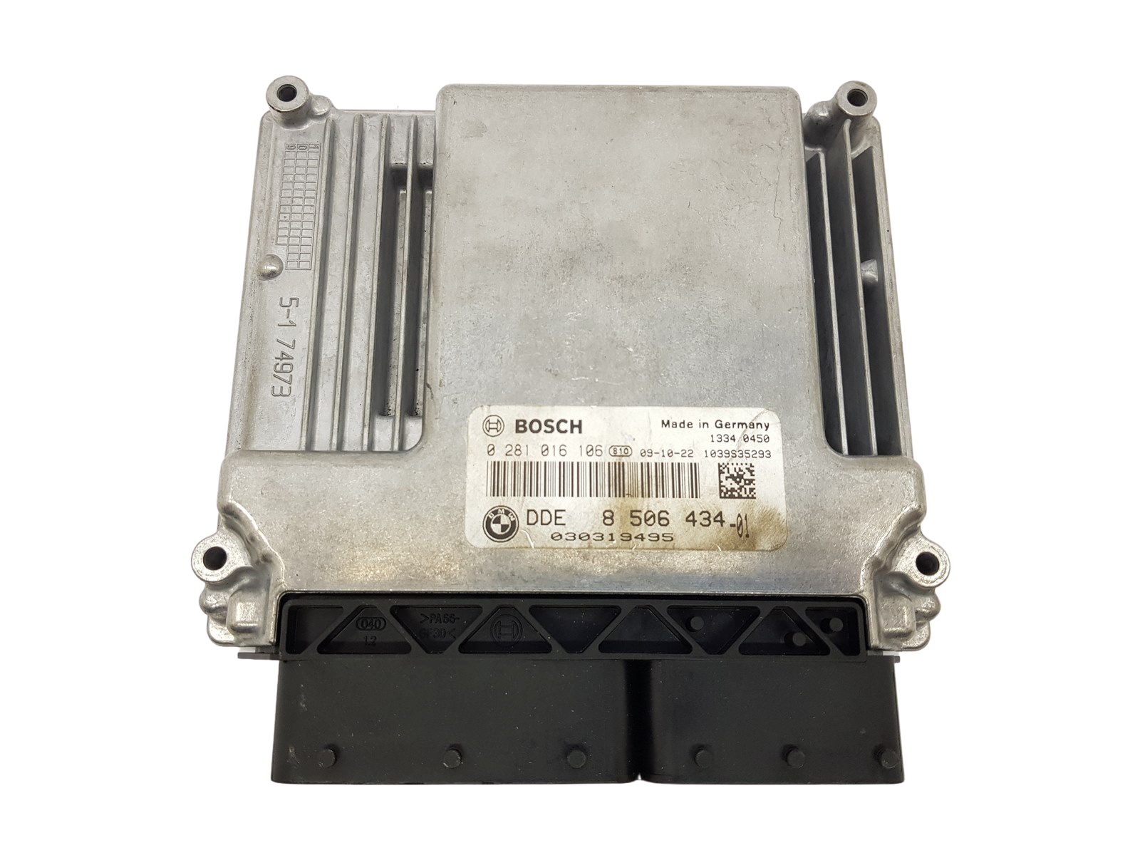 Motorsteuerung DDE 8506434 0281016106 BMW Bosch main product photo