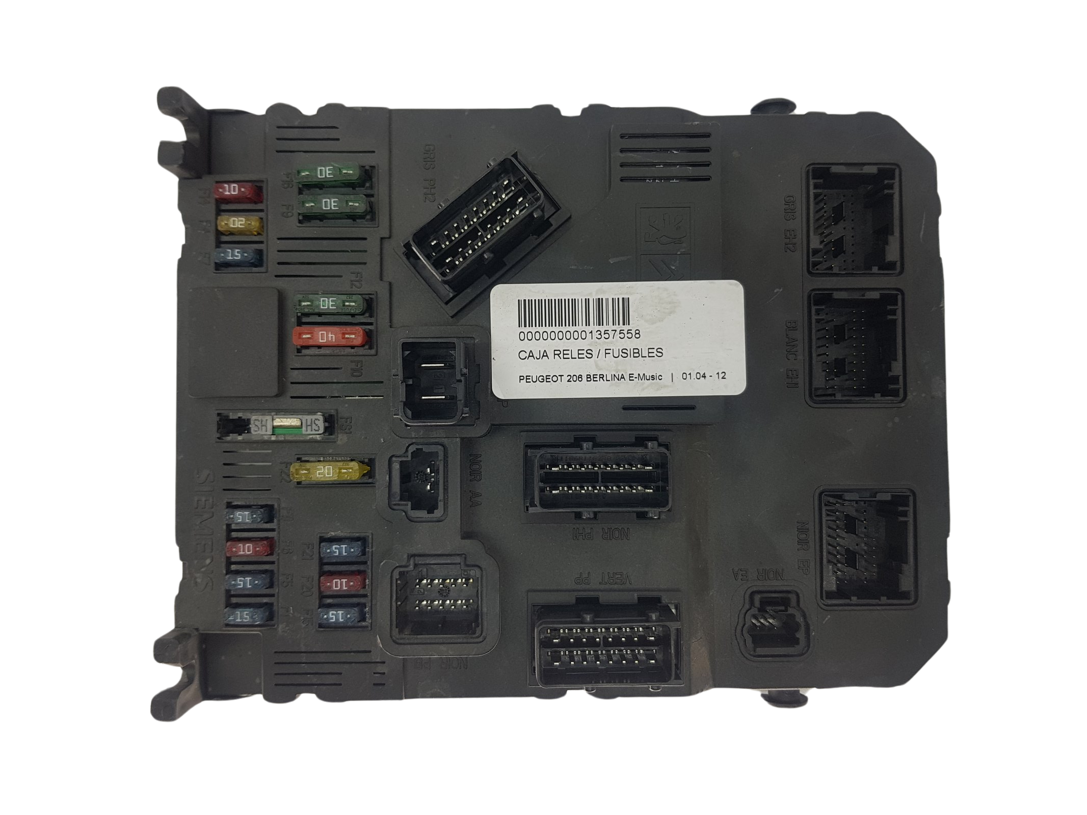 Steuergerät BSI E02-00 S118085220A 9649627880 PSA Siemens 1940 main product photo