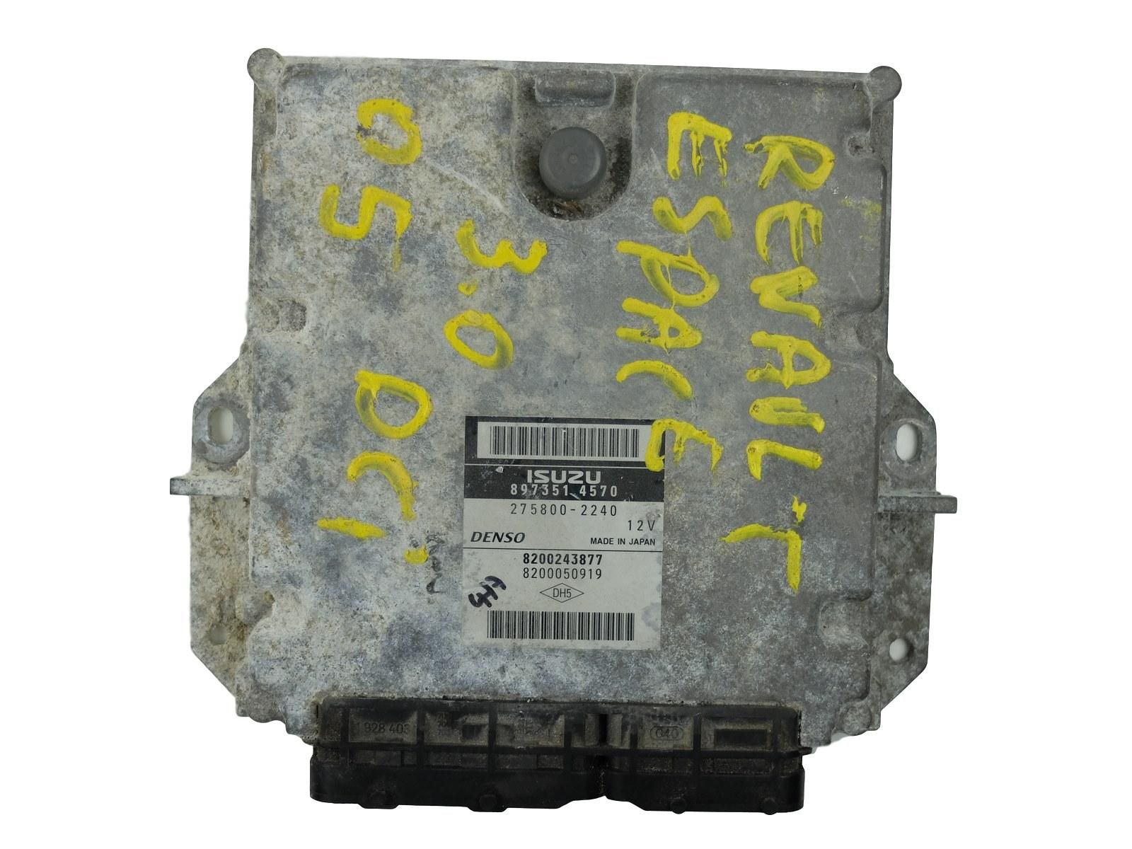 Motorsteuerung 8200050919 8200243877 Espace IV 3,0 Renault main product photo