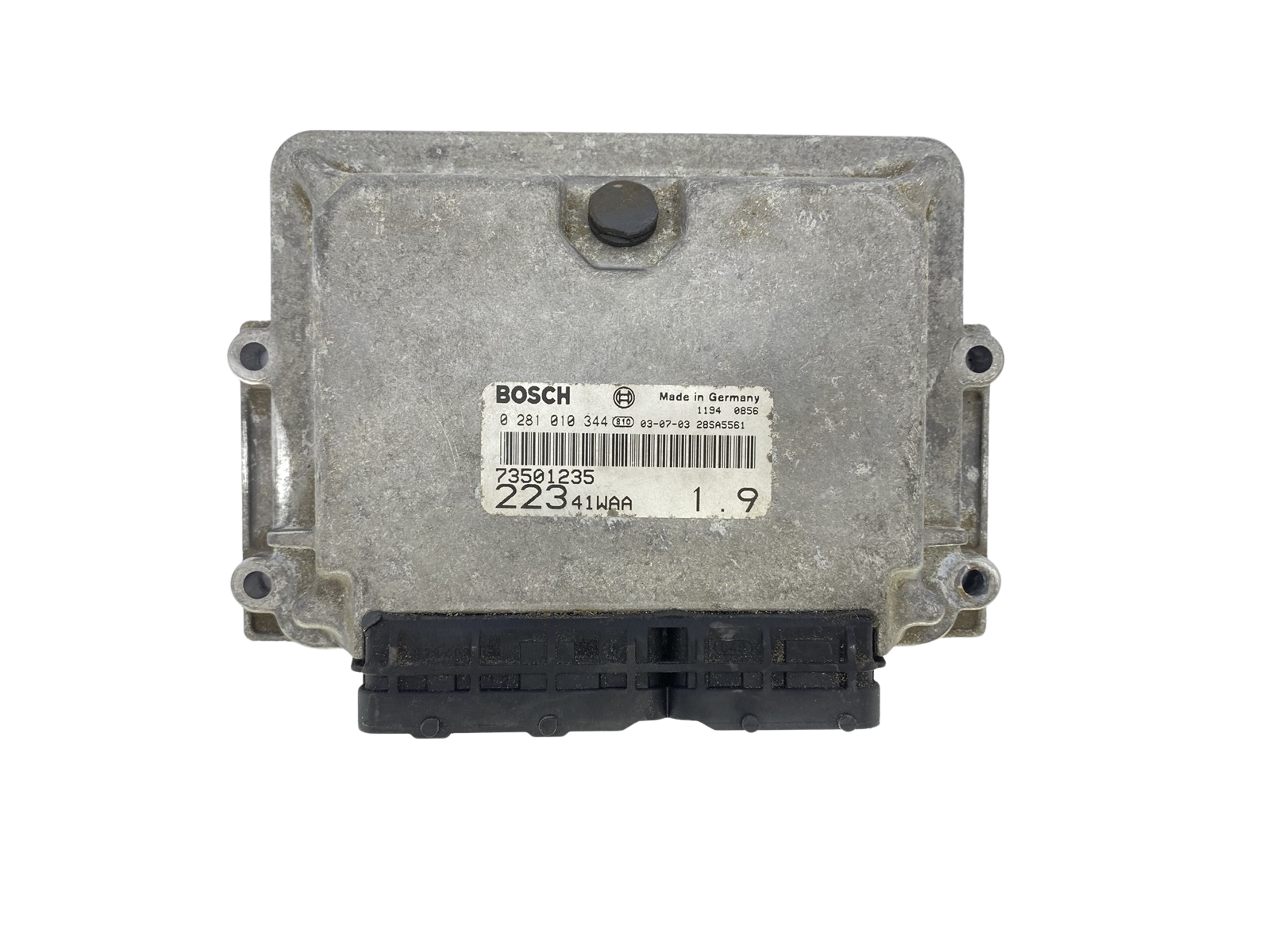 Steuergerät 73501235 0281010344 22341WAA Fiat Bosch 57333 main product photo