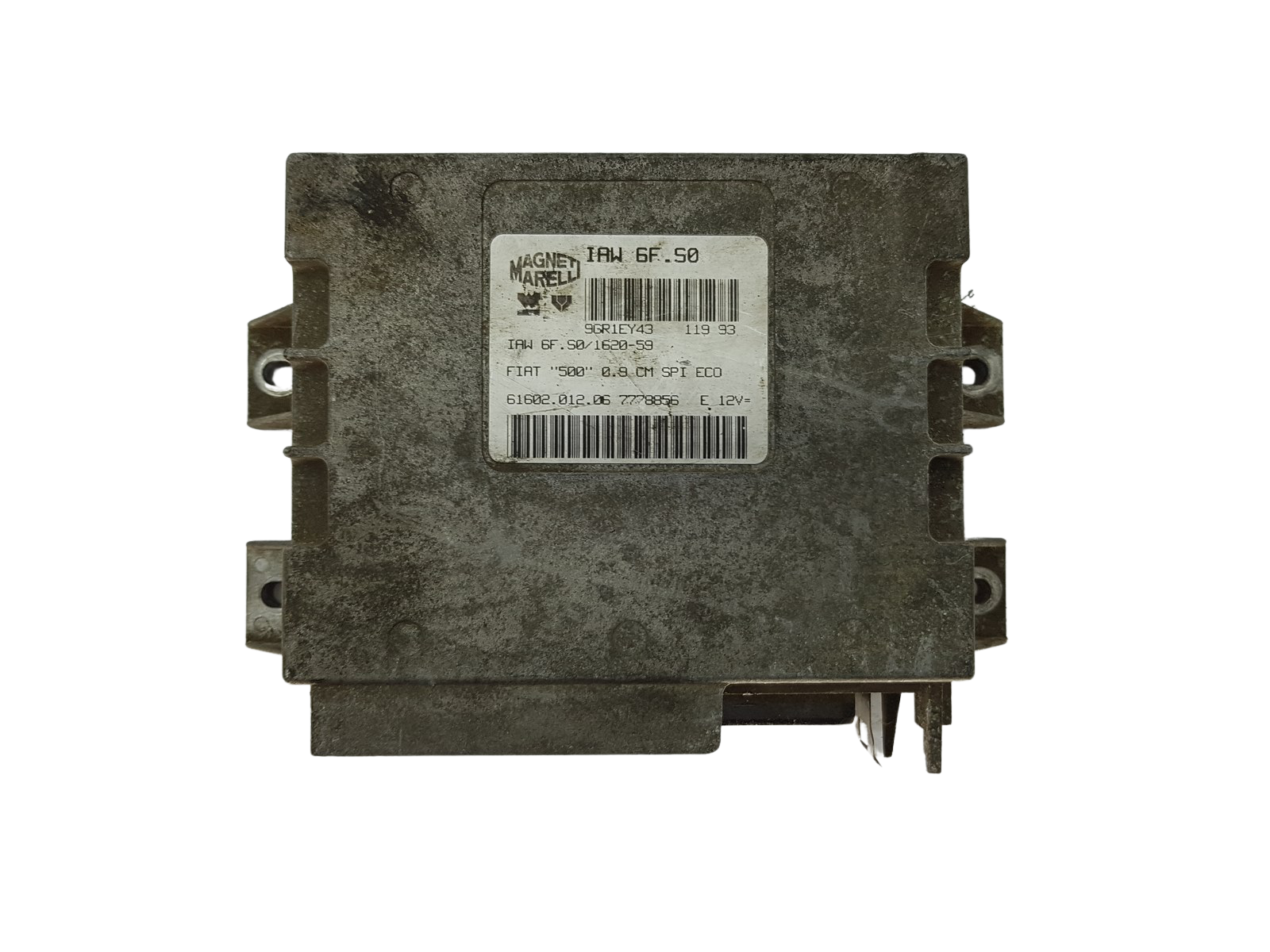 Steuergerät IAW 6F.S0 7778856 61602.012.06 Fiat Magneti Marelli main product photo