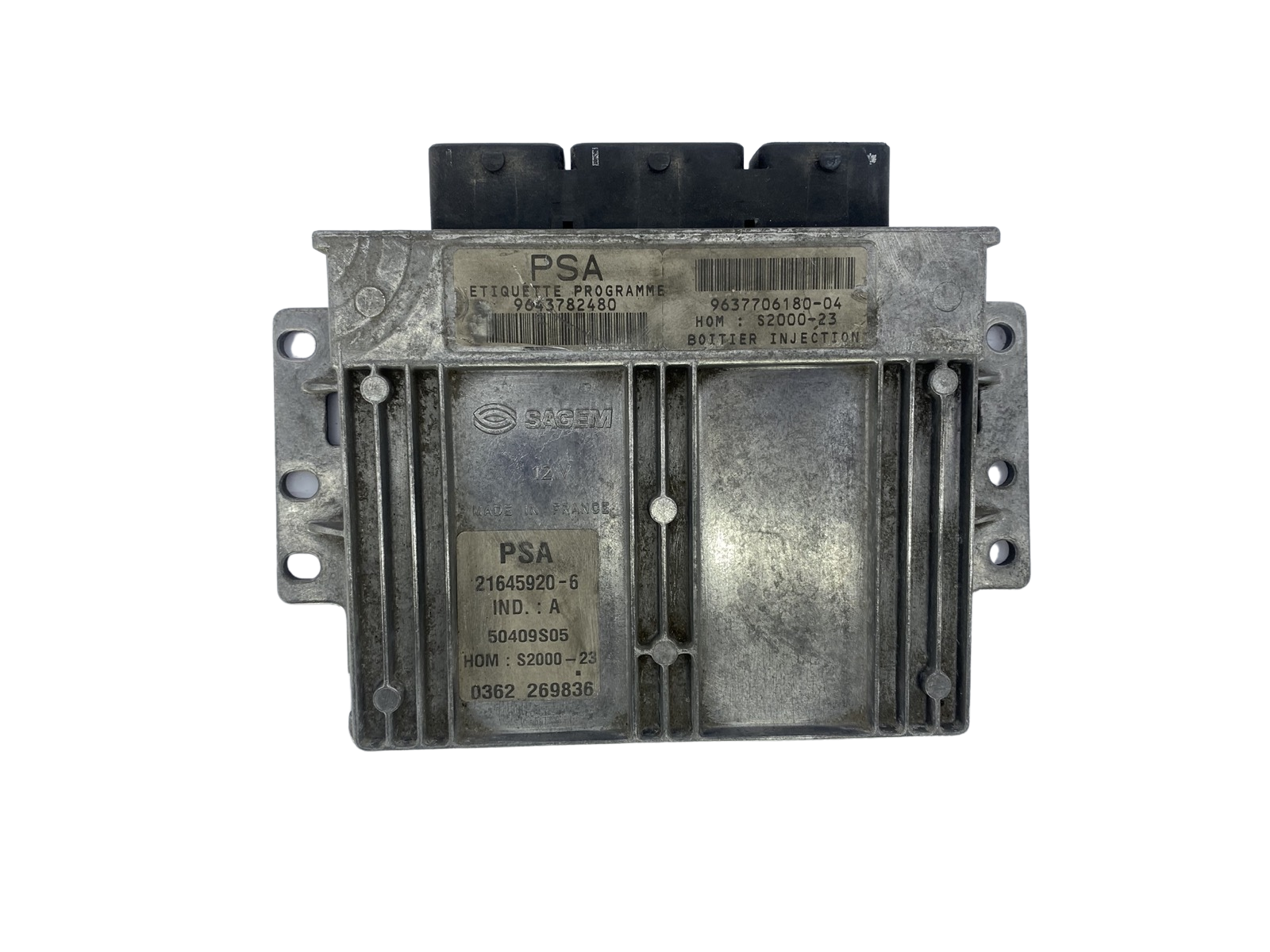 Steuergerät 9643782480 9637706180-04 21645920-6 PSA Sagem 48426 main product photo