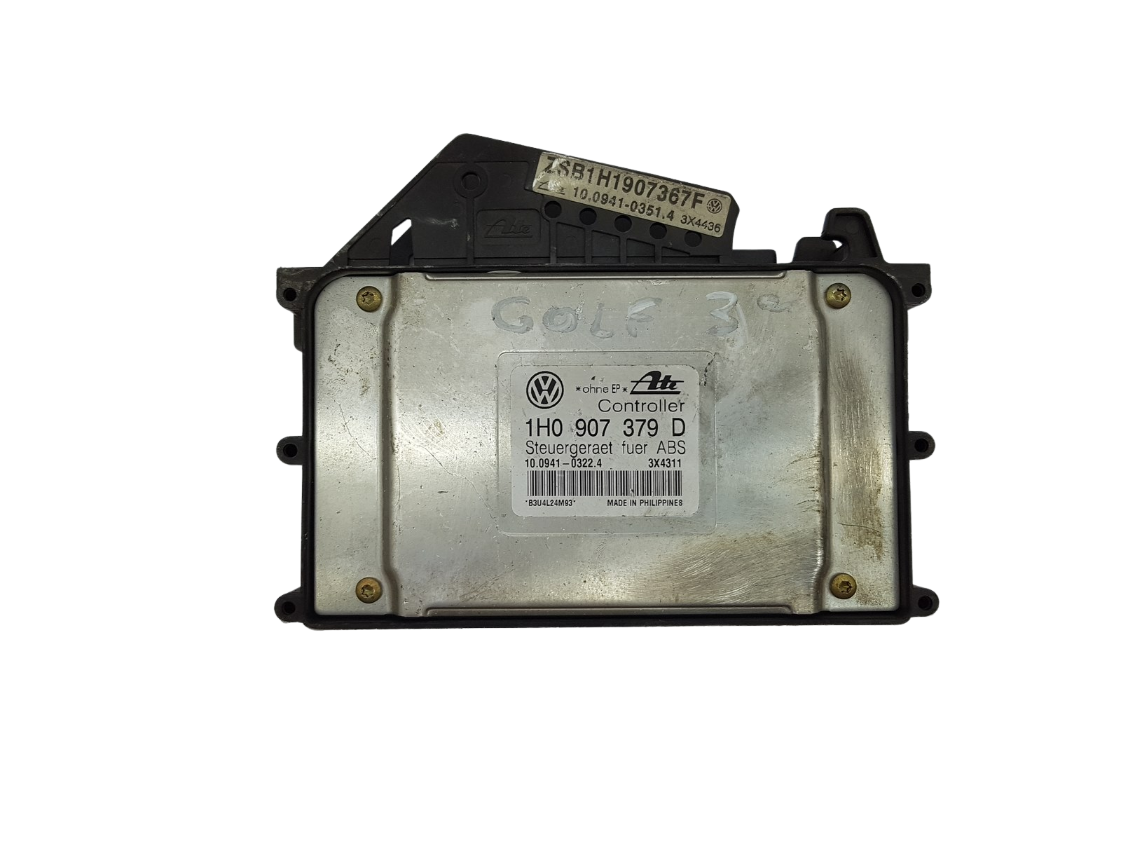 Steuergerät ABS VW 1H0907379D 10.0941-0322.4 ATE main product photo