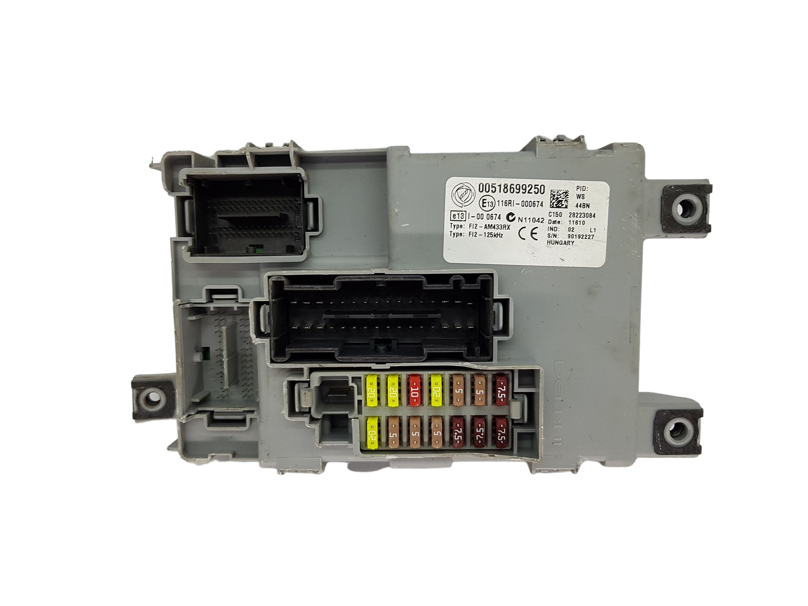Sicherungskasten Relaiskasten Fiat 00518699250 28223084 116RI-000674 main product photo
