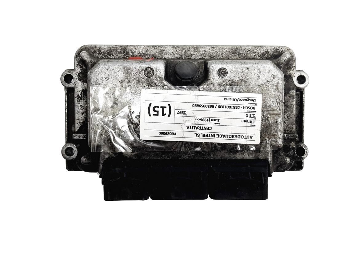 Steuergerät 0281001839 9630059880 28FM0279 PSA Bosch 10563 main product photo