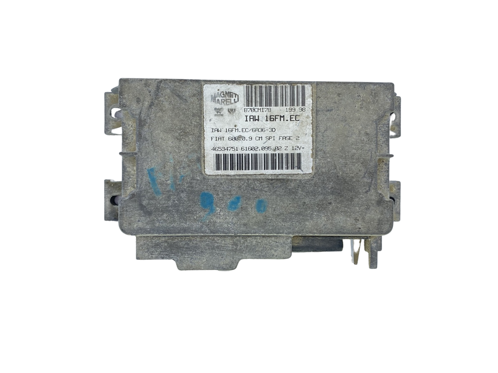 Steuergerät Fiat 46534751 IAW16FM.EC 61602.095.02 Magneti Marell 55085 main product photo
