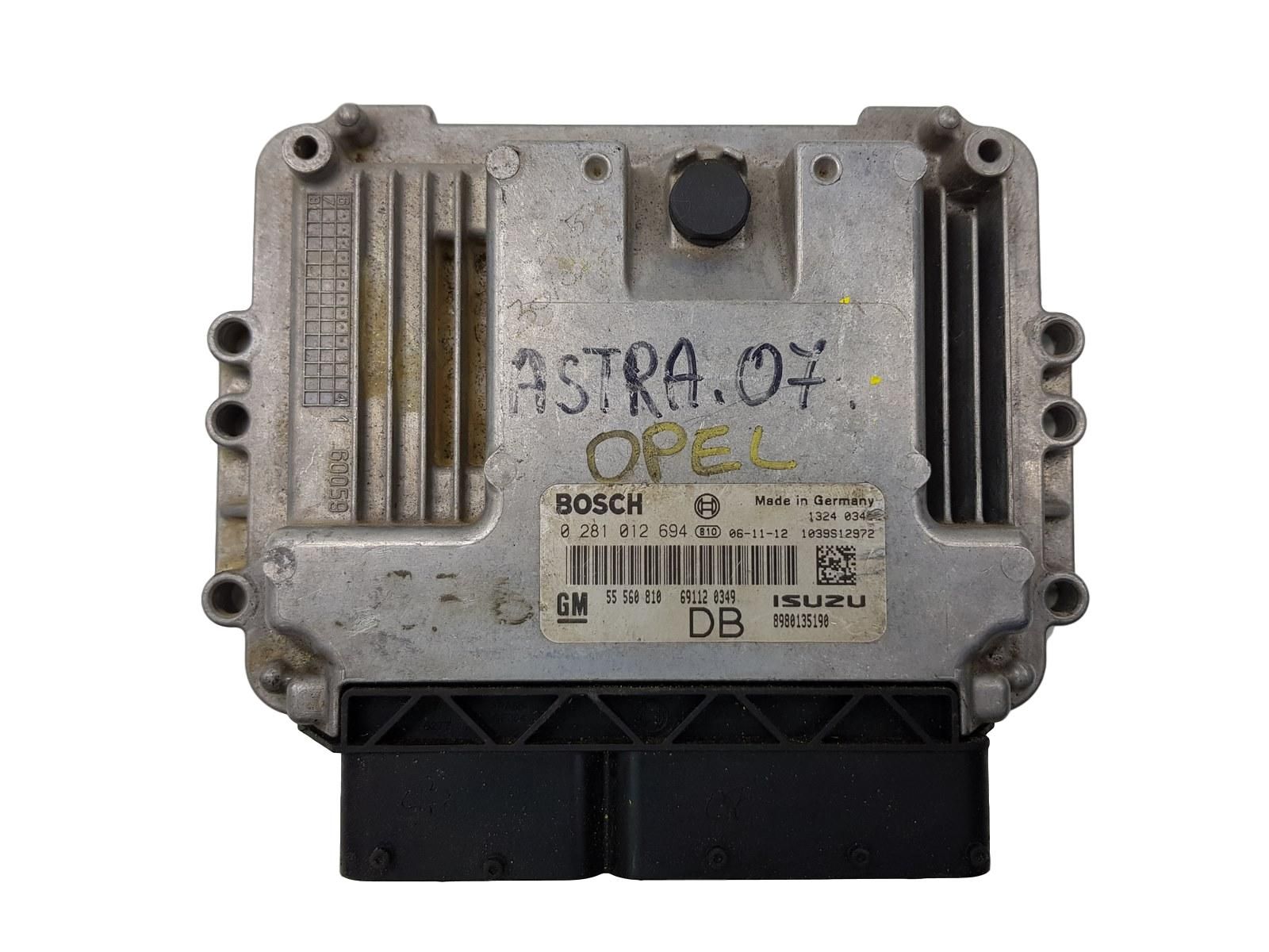 Motorsteuerung 55560810DB 0281012694 Opel 2422 main product photo