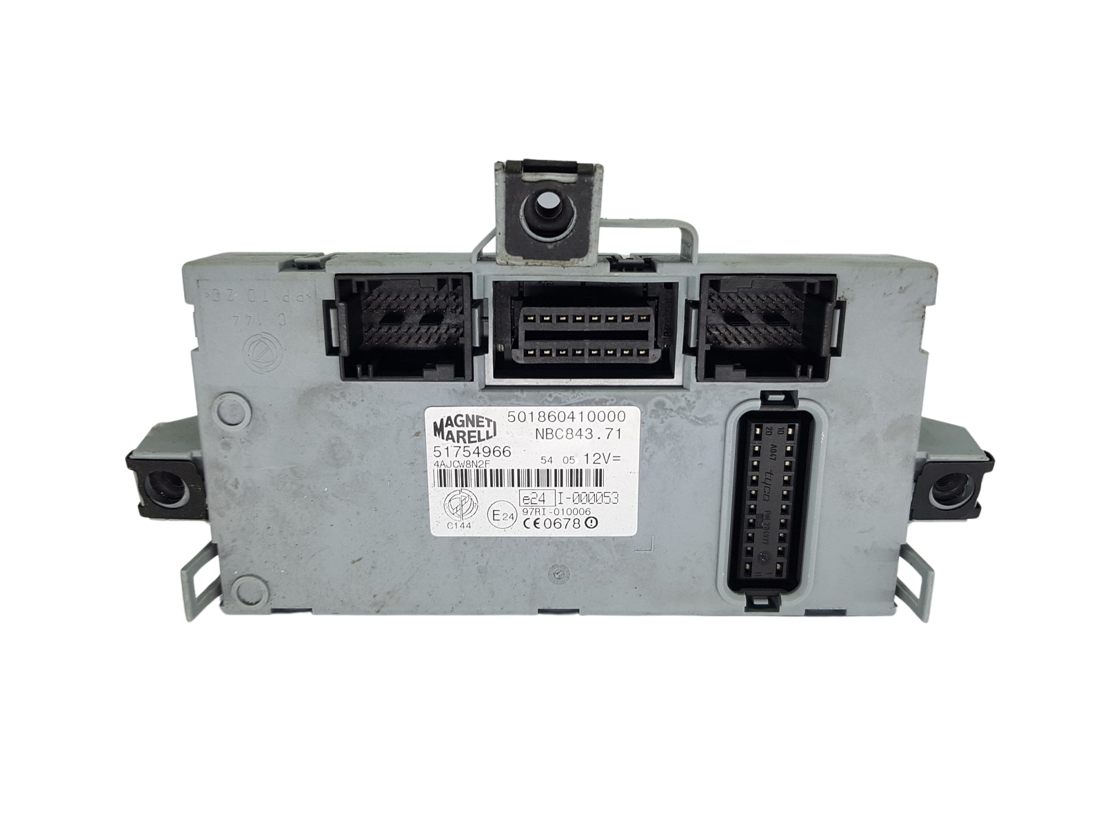 Steuergerät BSI Fiat 51754966 501860410000 NBC843.71 Magneti Marelli 20253 main product photo