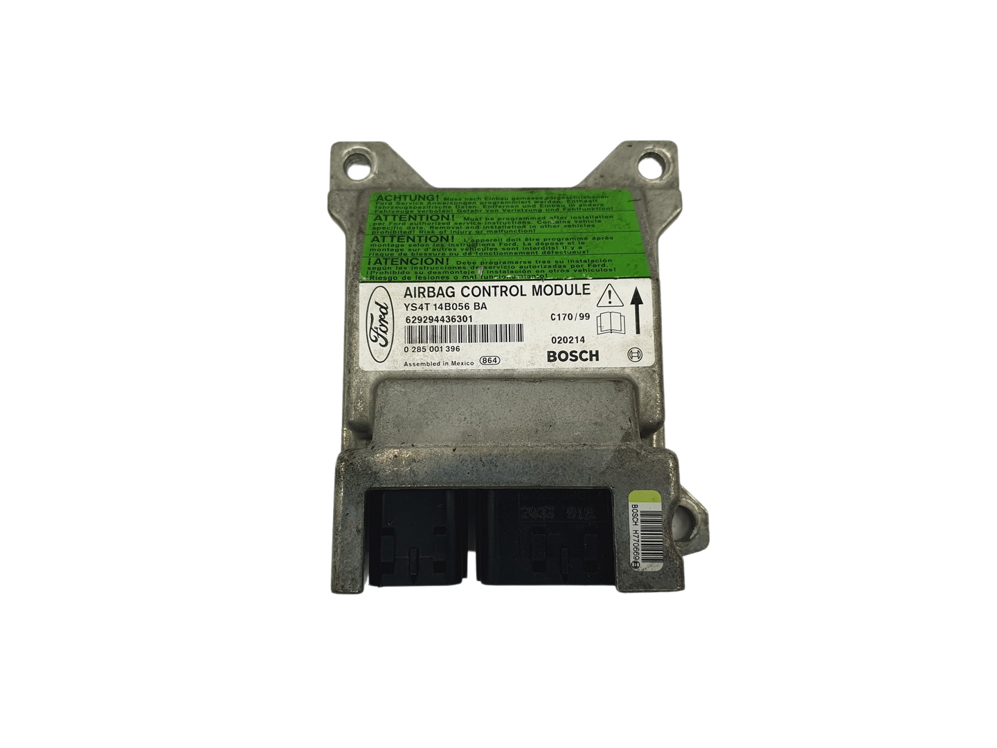 Steuergerät 0285001396 YS4T14B056BA Ford Bosch 68872 main product photo