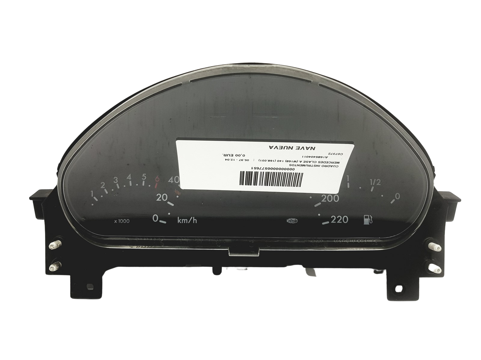 Tacho Kombiinstrument Mercedes A W168 A1685404011 58410 main product photo