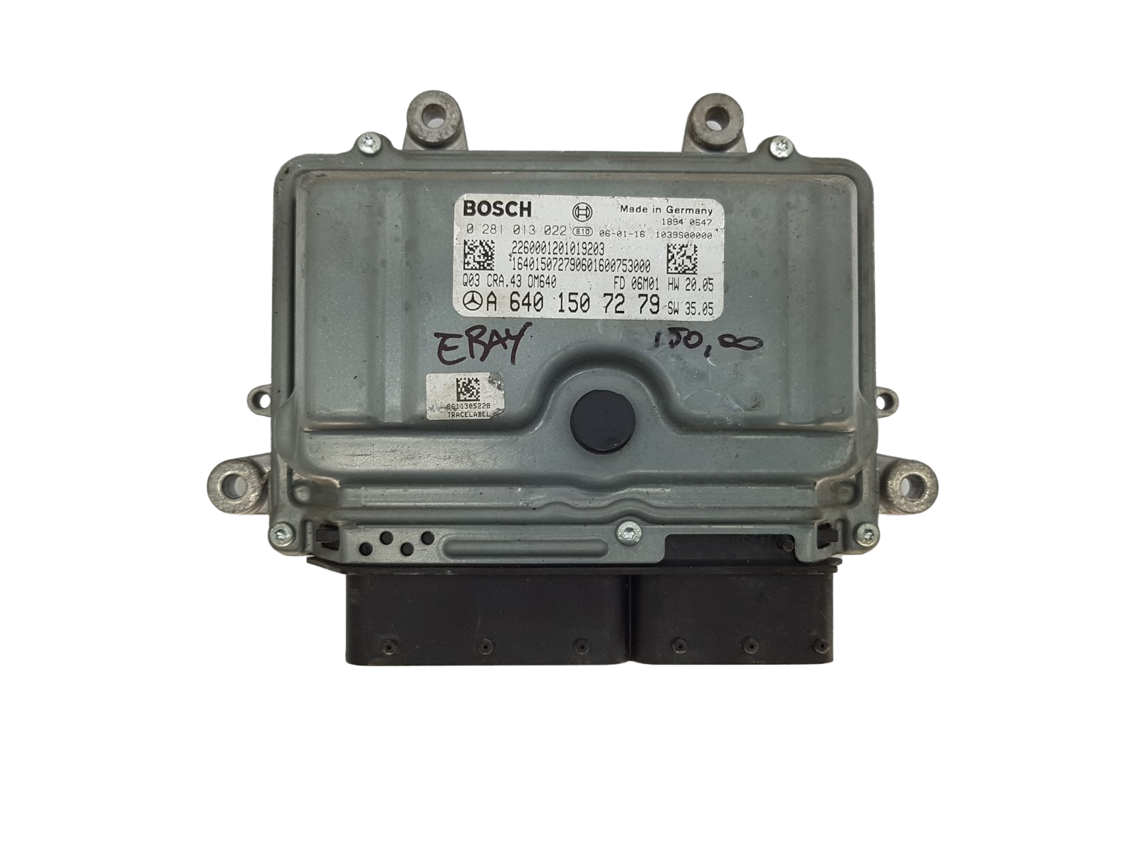 Steuergerät A6401507279 0281013022 Mercedes Bosch 16326 main product photo