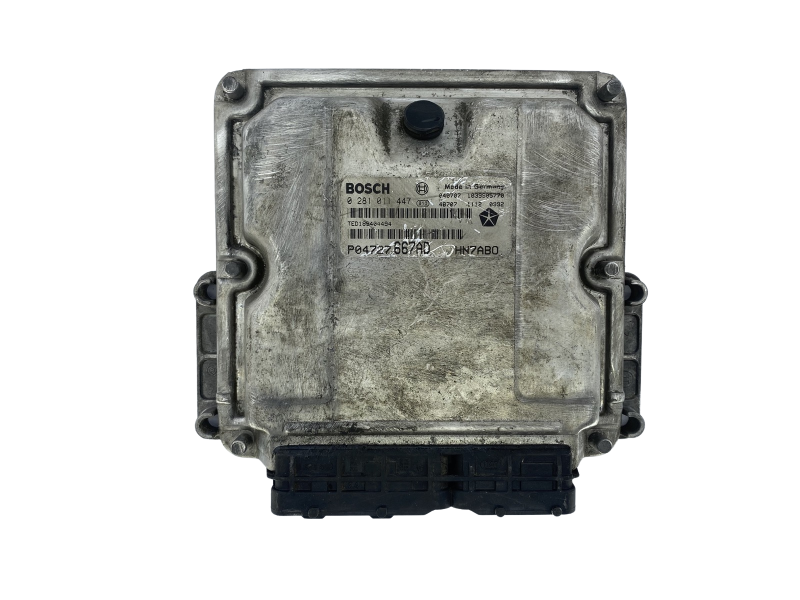 Steuergerät 0281011447 P04727667AD HN7AB0 Chrysler Bosch 48289 main product photo