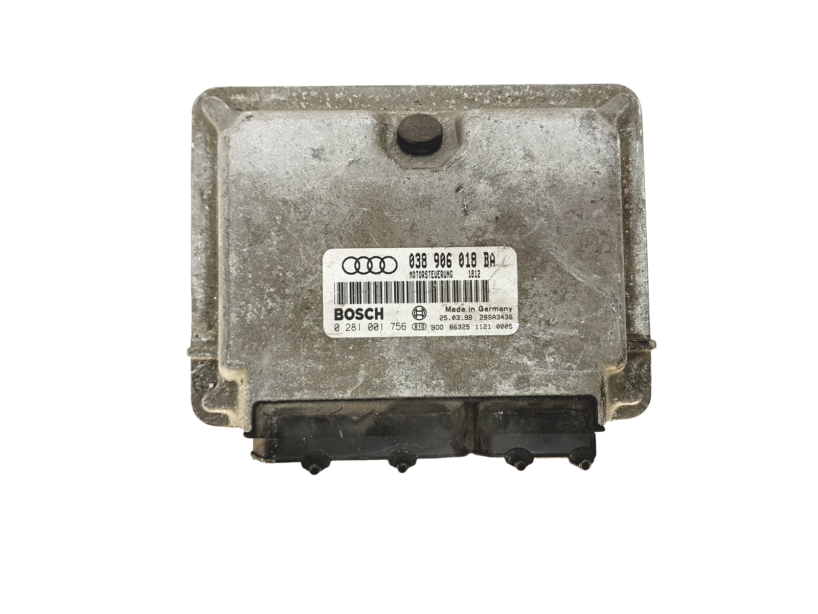 Steuergerät 038906018BA 0281001756 Audi Bosch 21796 main product photo