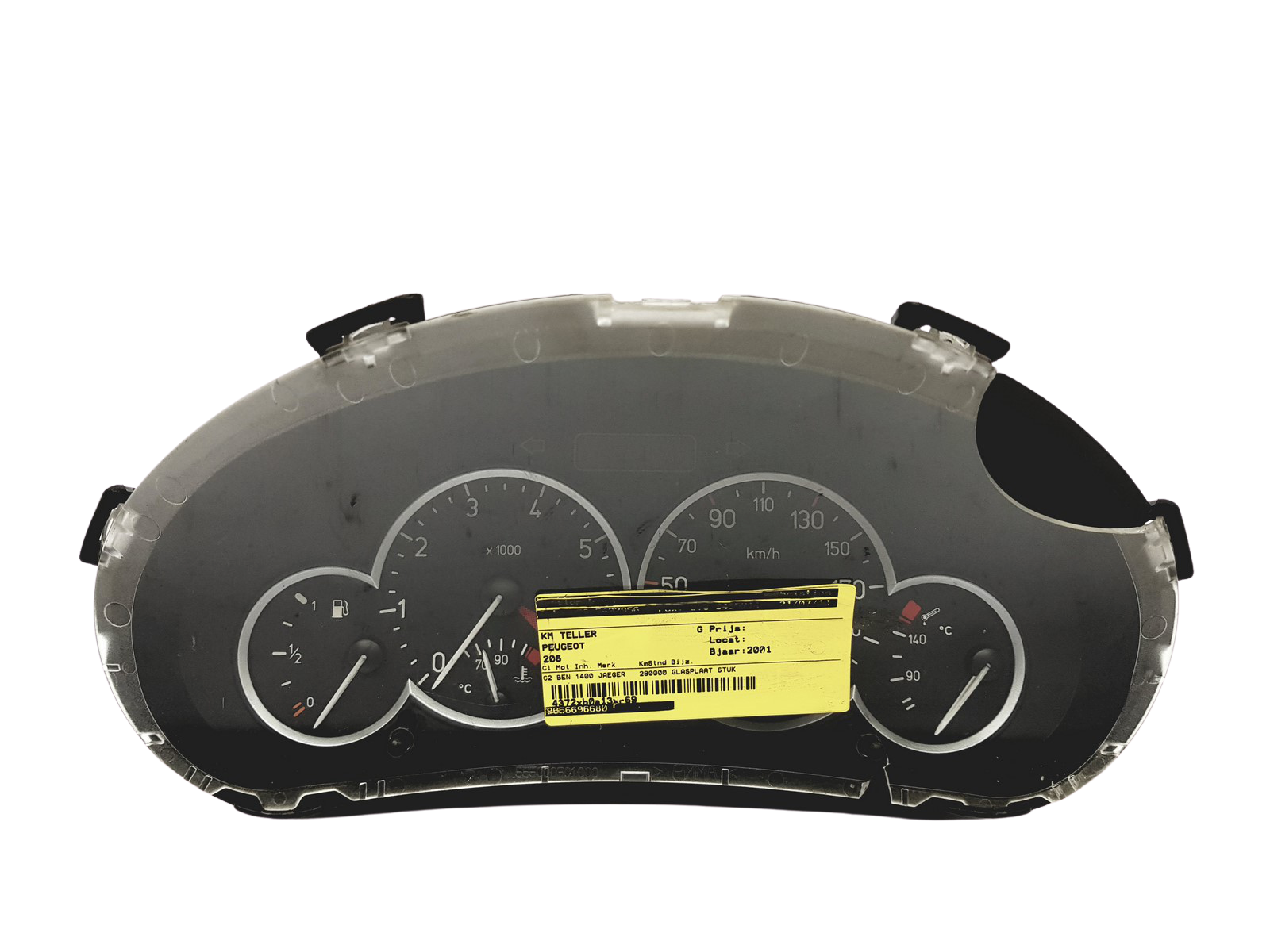 Tacho Kombiinstrument Peugeot 206 9656696680 30980 main product photo