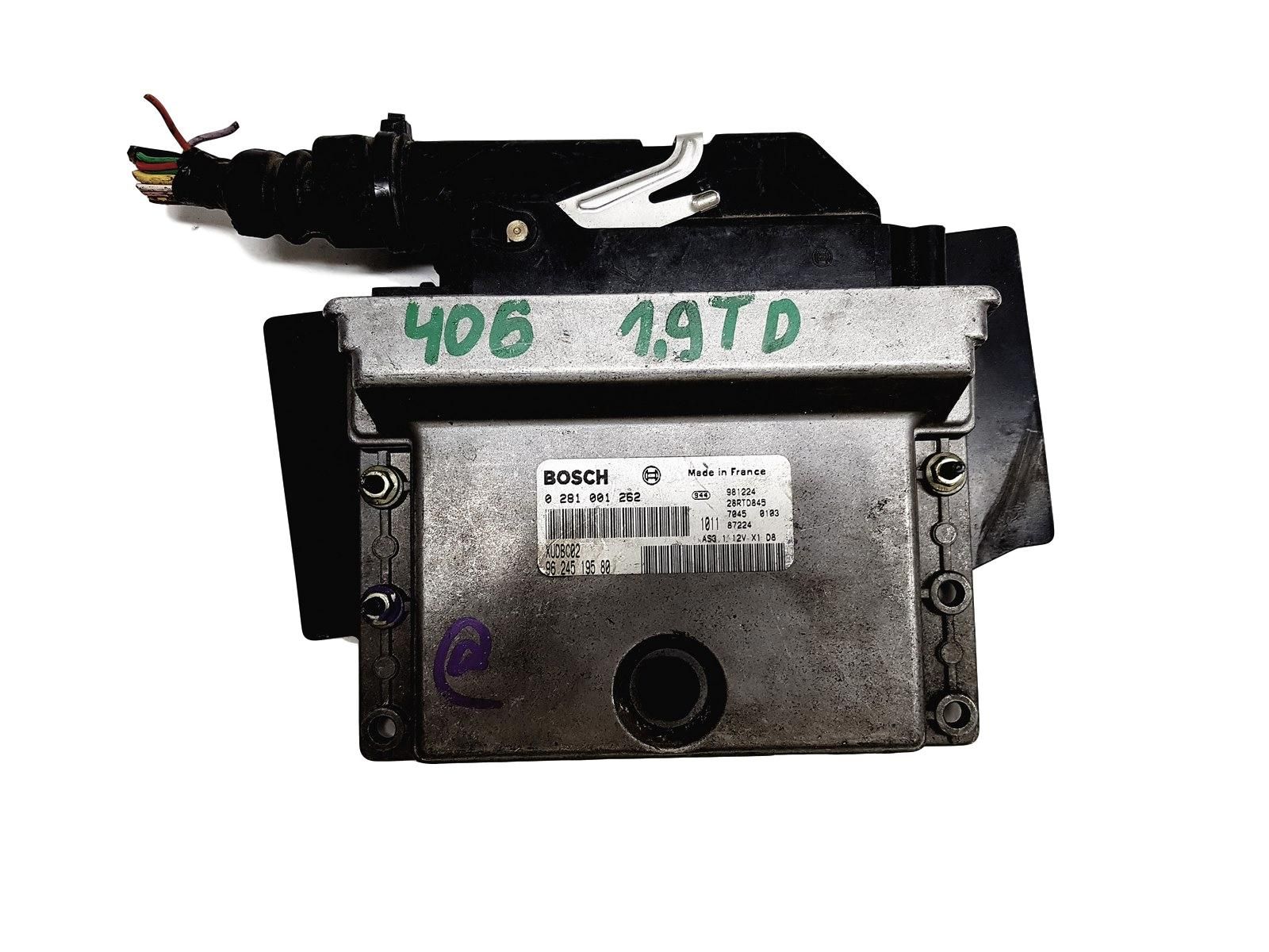 Steuergerät 0281001262 9624519580 XUDBC02 28RTD845 PSA Bosch 12006 main product photo
