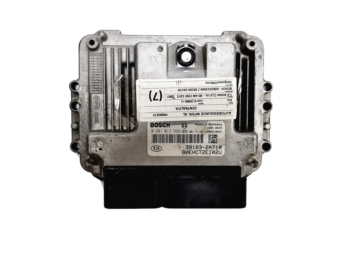 Steuergerät 0281013569 39103-2A710 B0EHCT2EI02U KIA Bosch main product photo