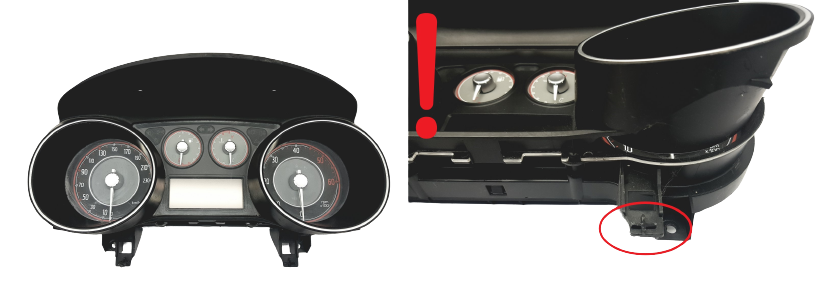 Tacho Kombiinstrument Fiat Punto Evo 5550050900 54126 main product photo