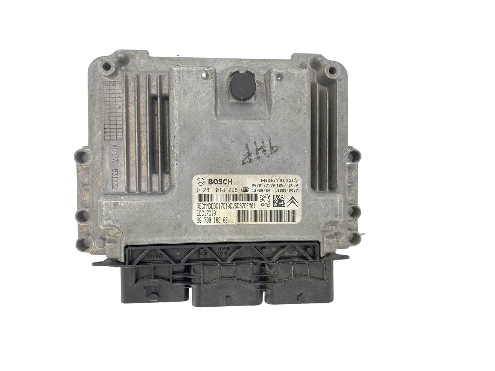 Steuergerät 9678818280 0281018228 9666729580 PSA Bosch 59735 main product photo