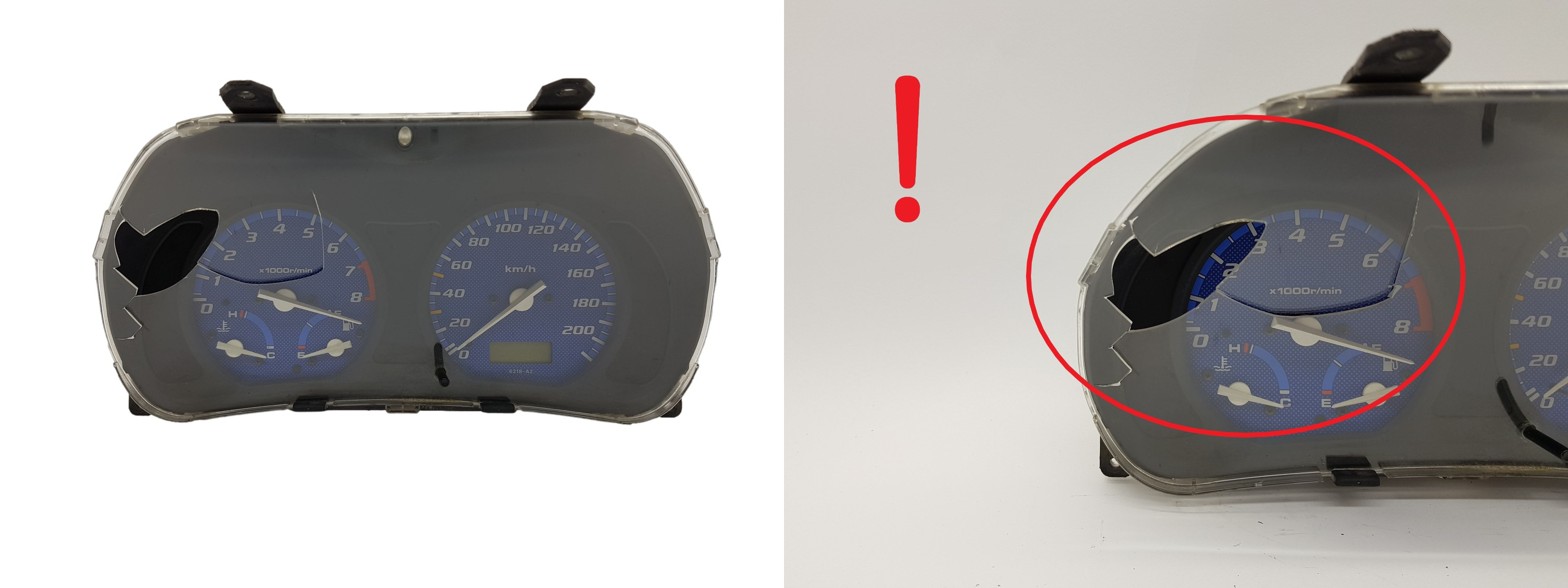 Tacho Kombiinstrument Honda HRV 78100S2HG100 HR-0265-102 2240 main product photo