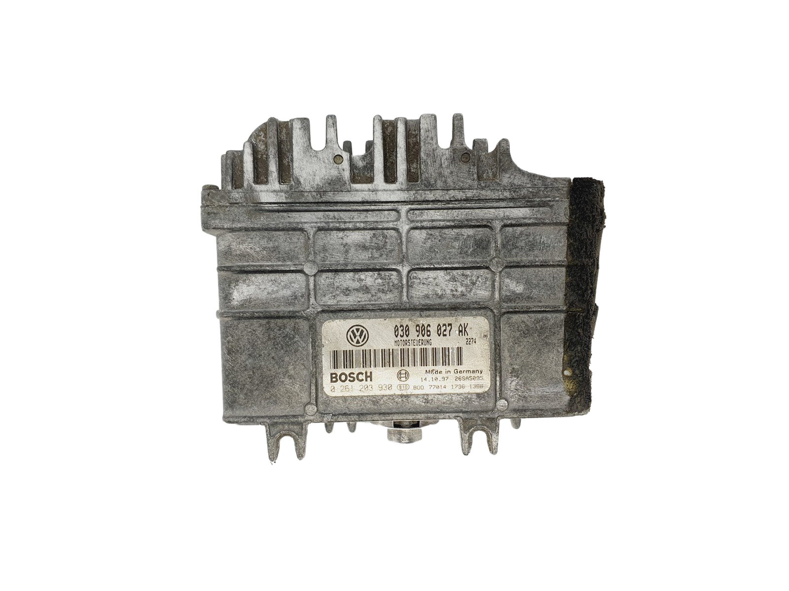 Steuergerät VW Seat 030906027AK 0261203930 Bosch 42792 main product photo