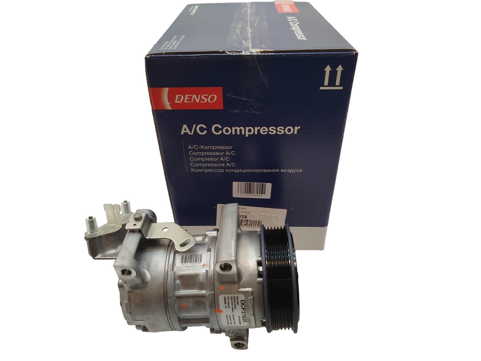 Klimakompressor Für Citroen Peugeot DCP21025 9822184980 Denso main product photo