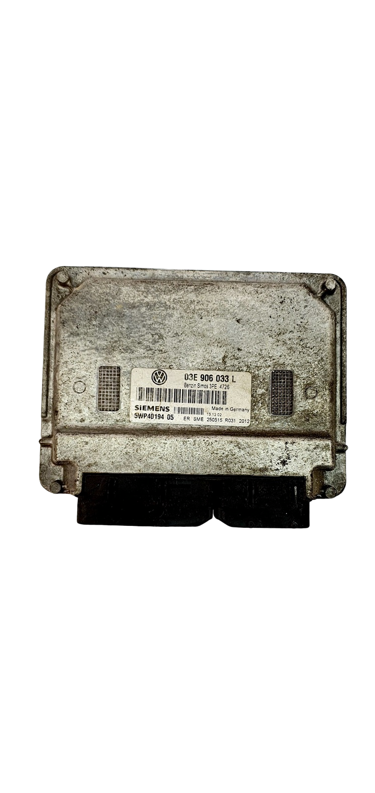 Steuergerät 03E906033L 5WP40194 05 VW Siemens 21987 main product photo