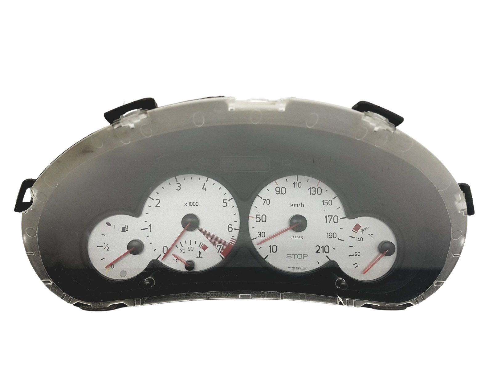 Tacho Kombiinstrument Peugeot 206 9648837180 000643405 43656 main product photo