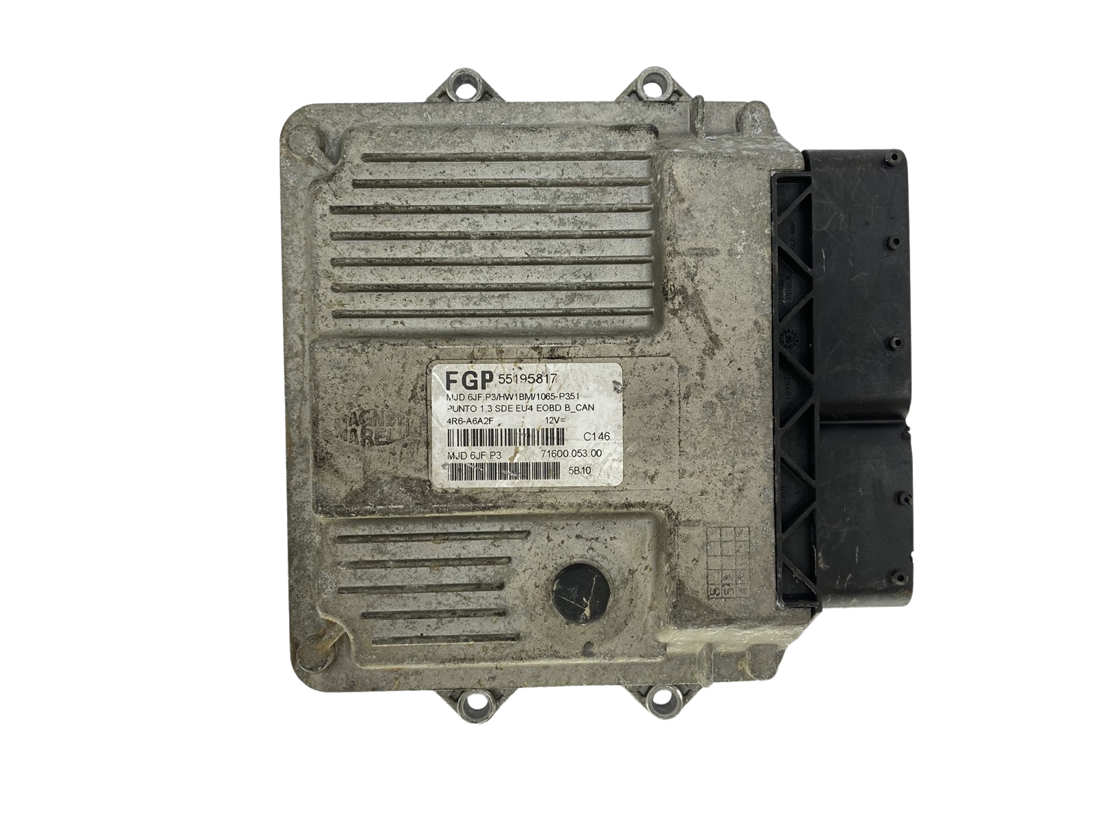 Steuergerät FGP 6JF.P3 55195817 71600.053.00 Fiat Magneti Marelli 53829 main product photo