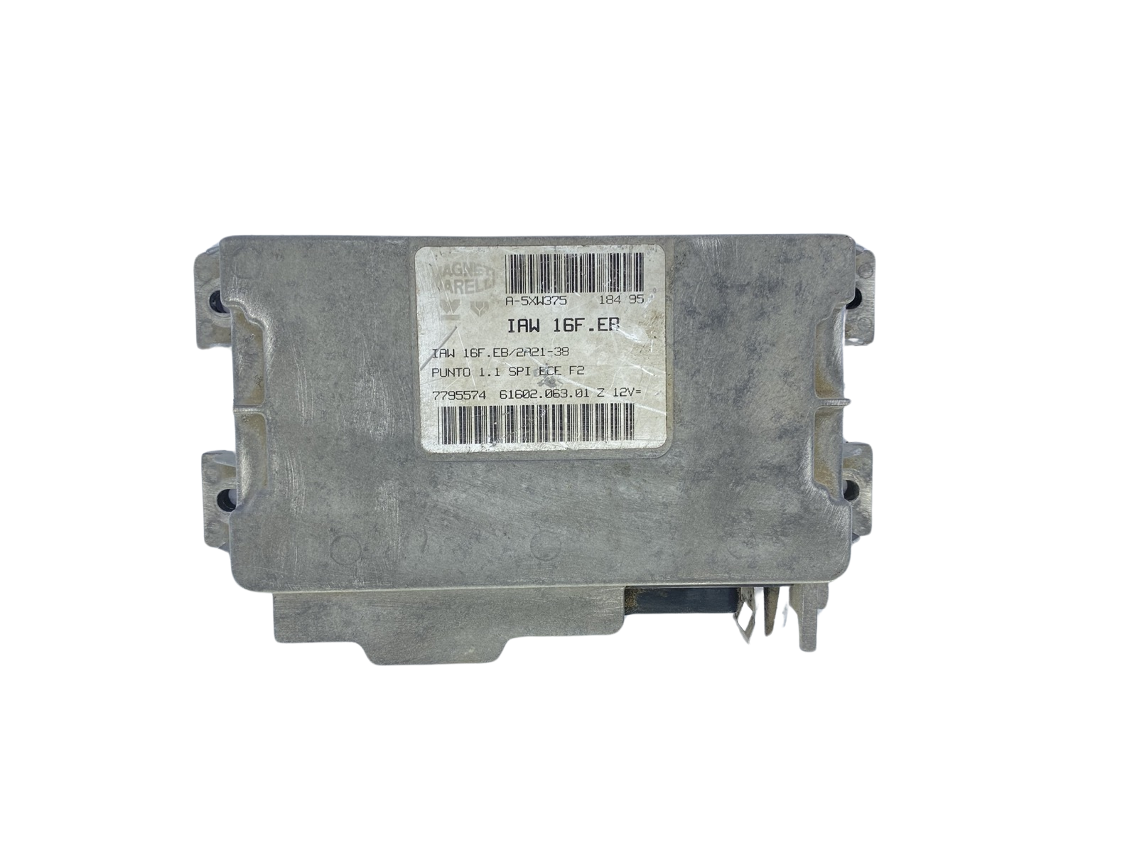 Steuergerät IAW16F.EB 7795574 61602.063.01 Fiat Magneti Marelli 61566 main product photo