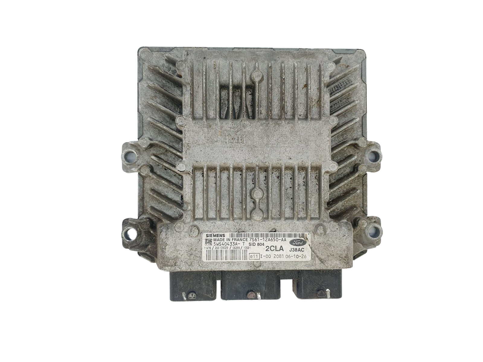 Steuergerät 7S61-12A650-AA 5WS40433A-T SID 804 2CLA Ford Siemens 46617 main product photo