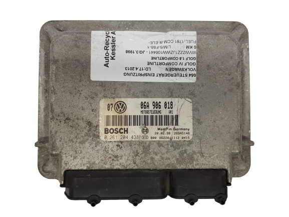 Motorsteuerung VW 06A906018 0261204438 Bosch main product photo