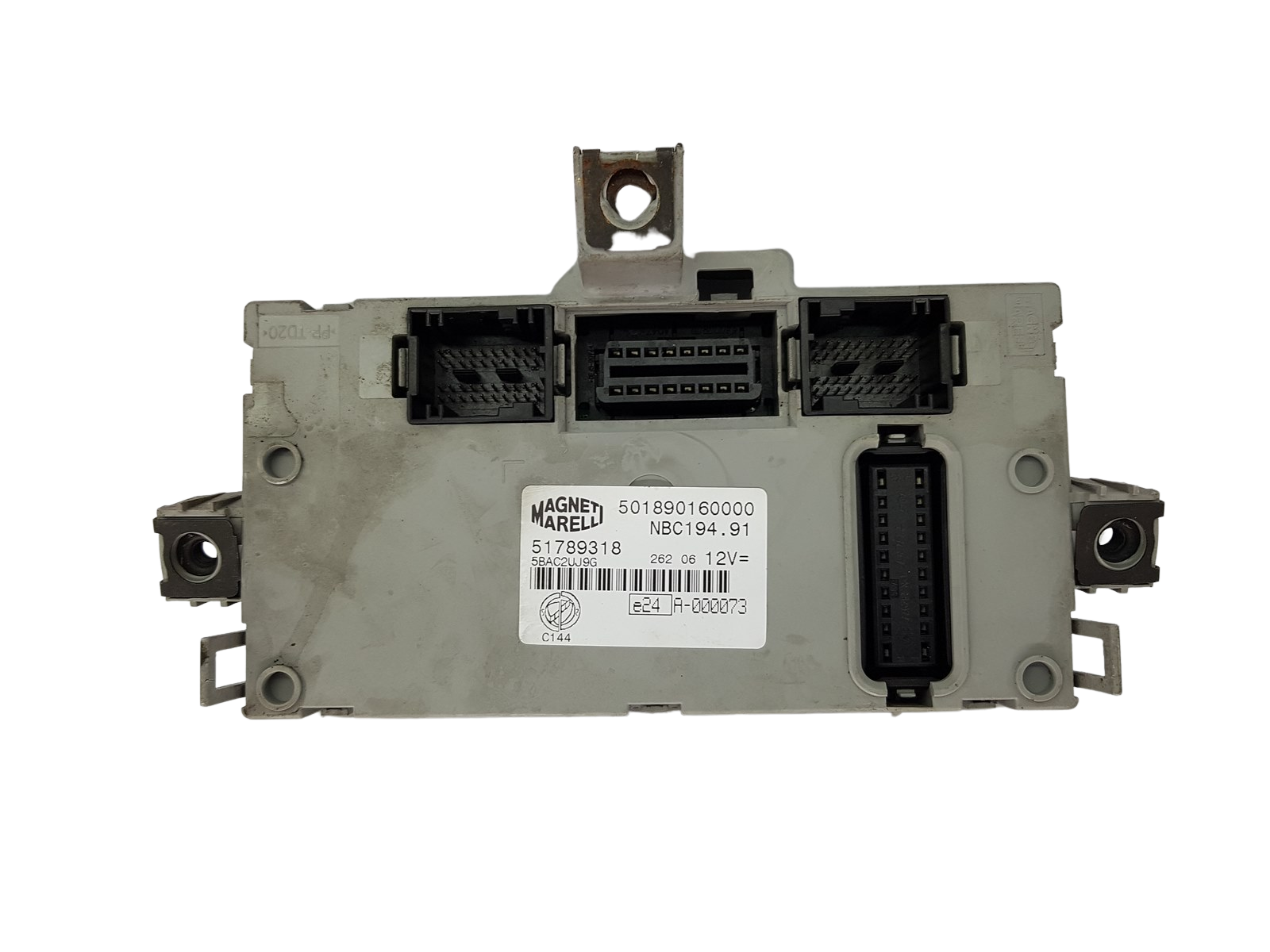Steuergerät BSI Fiat 51789318 501890160000 Magneti Marelli 19593 main product photo