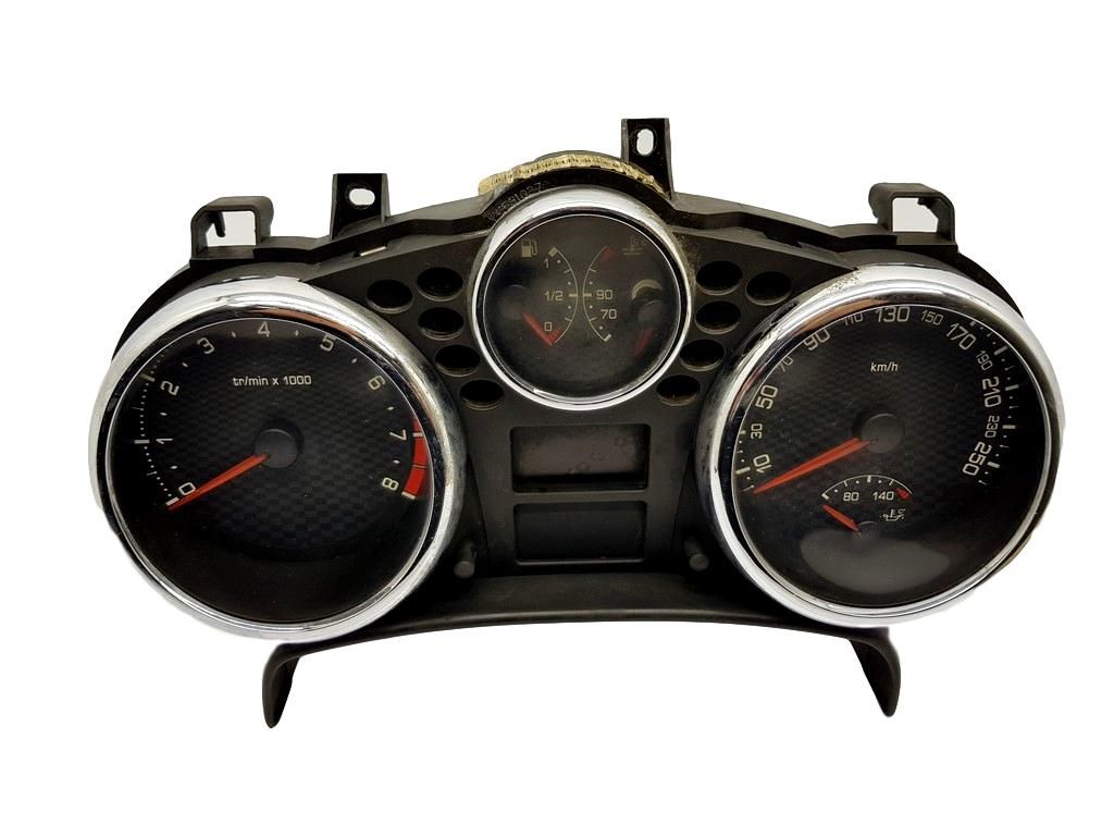 Tacho Kombiinstrument Peugeot 207 9661893380 main product photo