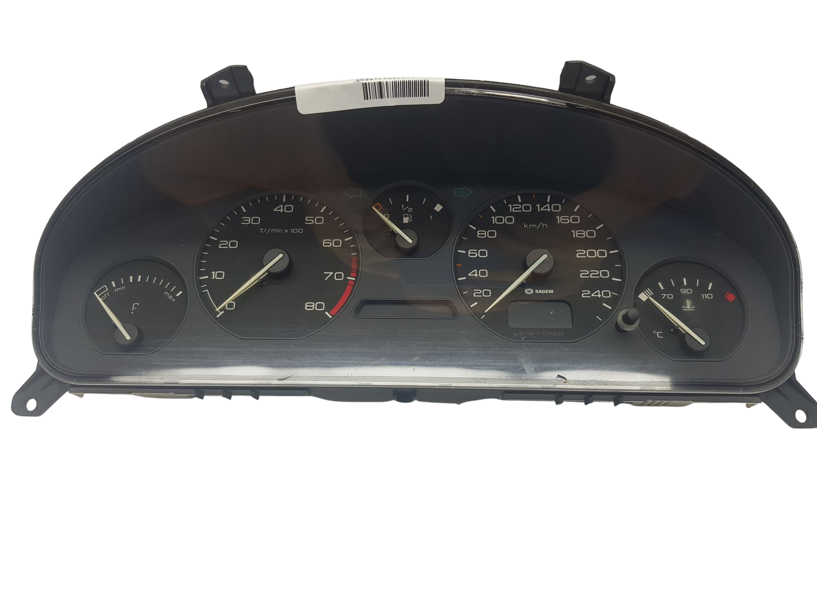 Tacho Kombiinstrument Peugeot 406 9628534580 S Sagem 1072 main product photo