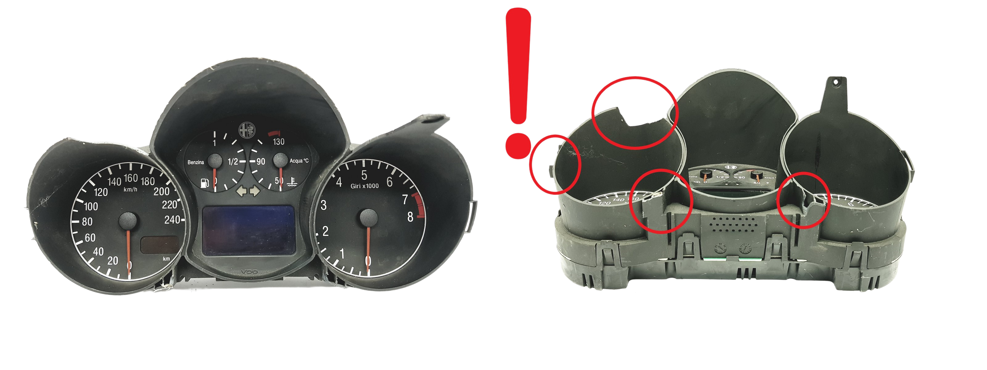 Tacho Kombiinstrument Alfa Romeo 147 735308748 110008953028 main product photo