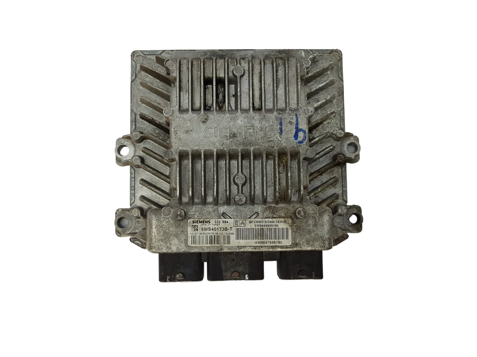 Steuergerät 5WS40173B-T 9655939180 9647568180 SID804 PSA Siemens 15596 main product photo
