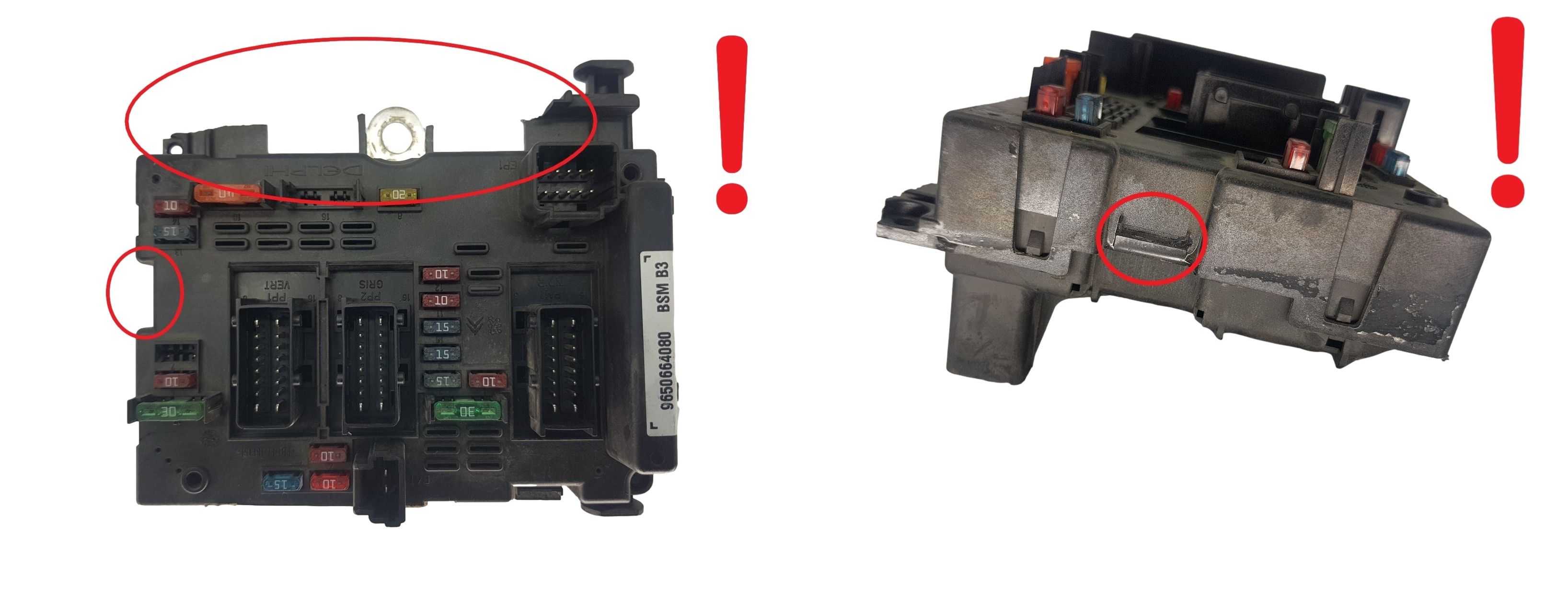 Steuergerät BSM B3 9650664080 PSA Delphi 1871 main product photo