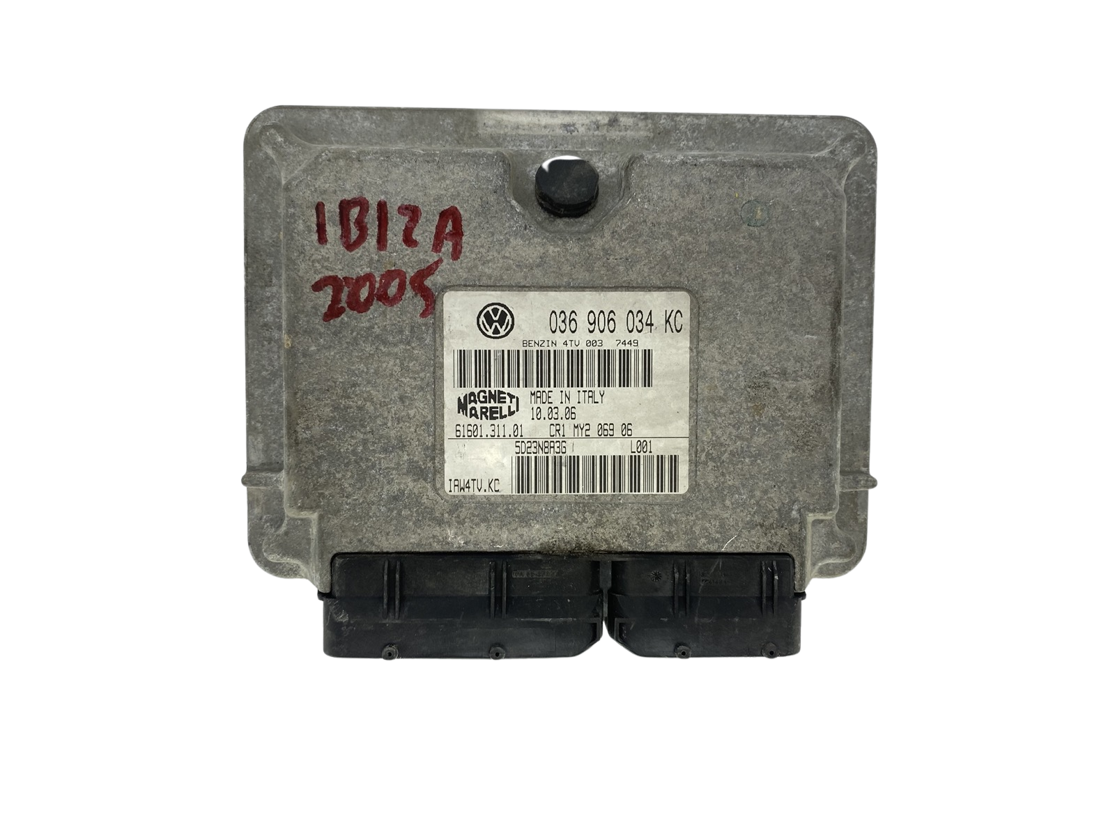 Steuergerät 036906034KC IAW4TV.KC 61601.311.01 VW SEAT Magneti Marelli main product photo